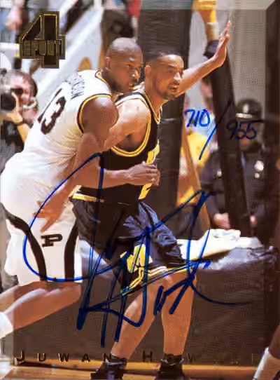 Juwan Howard | 1994 Classic Classic 4 Sports Autograph #5