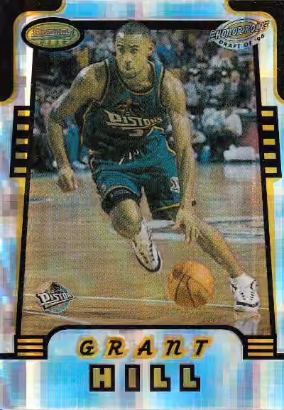 Juwan Howard / Grant Hill | 1996-97 Topps Topps Bowman's Best Honor Roll Atomic Refractor #HR9