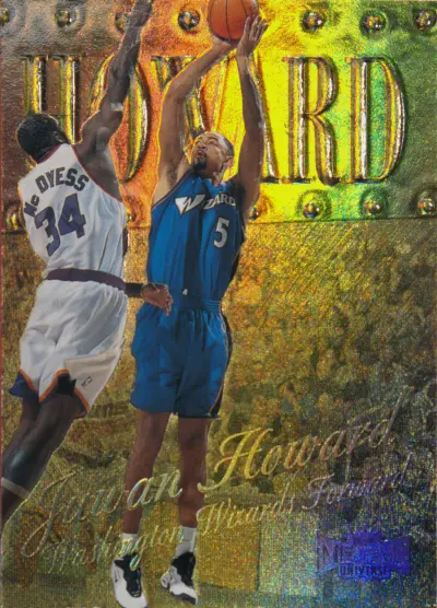 Juwan Howard 1998-99 Fleer Metal Universe Precious Metal Gems 5