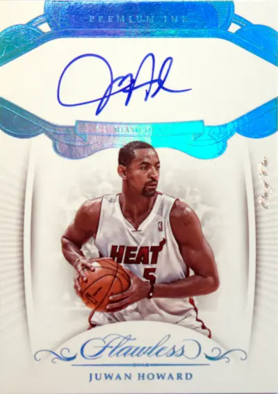 2017-18 Panini Panini Flawless Premium Ink Signatures Platinum PI JH