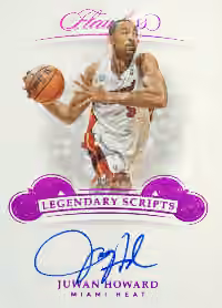 Juwan Howard 2018-19 Panini Flawless Pink #LS-JWH - Pink