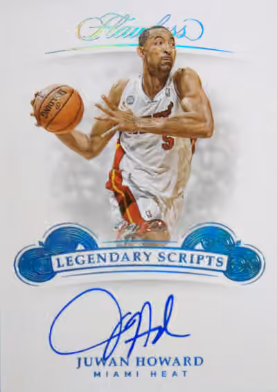 2018-19 Panini Panini Flawless Legendary Scripts Platinum LS JWH