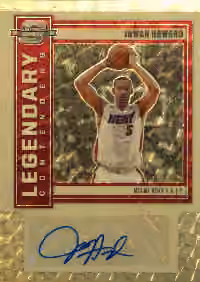Juwan Howard | 2020-21 Panini Contenders Optic Legendary Contenders Autographs Gold Vinyl #LCA-JUW
