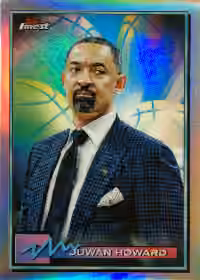 Juwan Howard 2021-22 Topps Finest Refractor #37 - Refractor