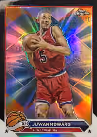 Juwan Howard 2023-24 Topps Chrome Black Refractor #101 - Black Refractor