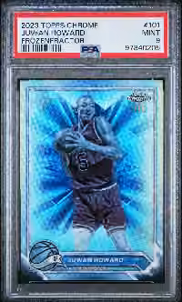 Juwan Howard 2023-24 Topps Chrome Frozenfractor #101 - Frozenfractor