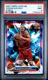 Juwan Howard 2023-24 Topps Chrome Purple Sapphire Refractor #101 - Purple Sapphire Refractor