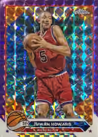 Juwan Howard 2023-24 Topps Chrome Purple Sapphire Refractor #101 - Purple Sapphire Refractor