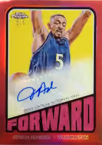 Juwan Howard 2023-24 Topps Chrome Red Refractor #TA-JHO - Red Refractor