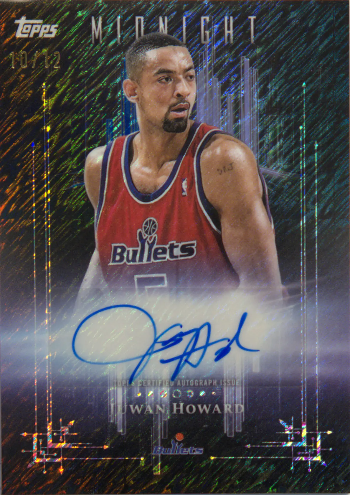 Juwan Howard 2025-26 Topps Topps Midnight Dark Marks Midnight #DM-JH