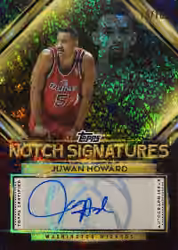 Juwan Howard 2025-26 Topps Black Holo #TNS-JH - Black Holo
